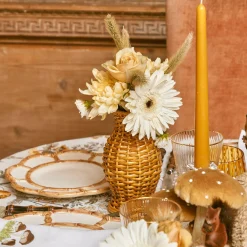 Honey Rattan Vase (Set Of 3)|Mrs. Alice Sale