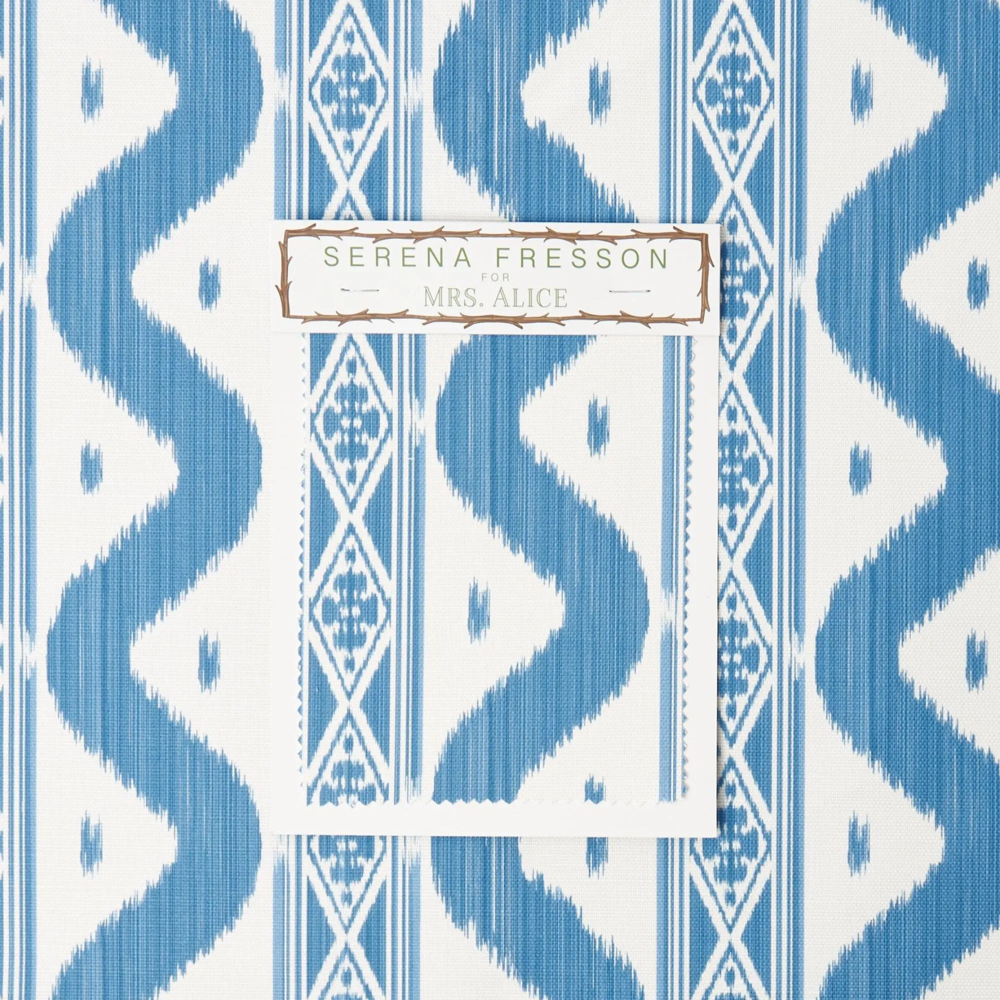 Ikat Stripe Fabric|Mrs. Alice Discount