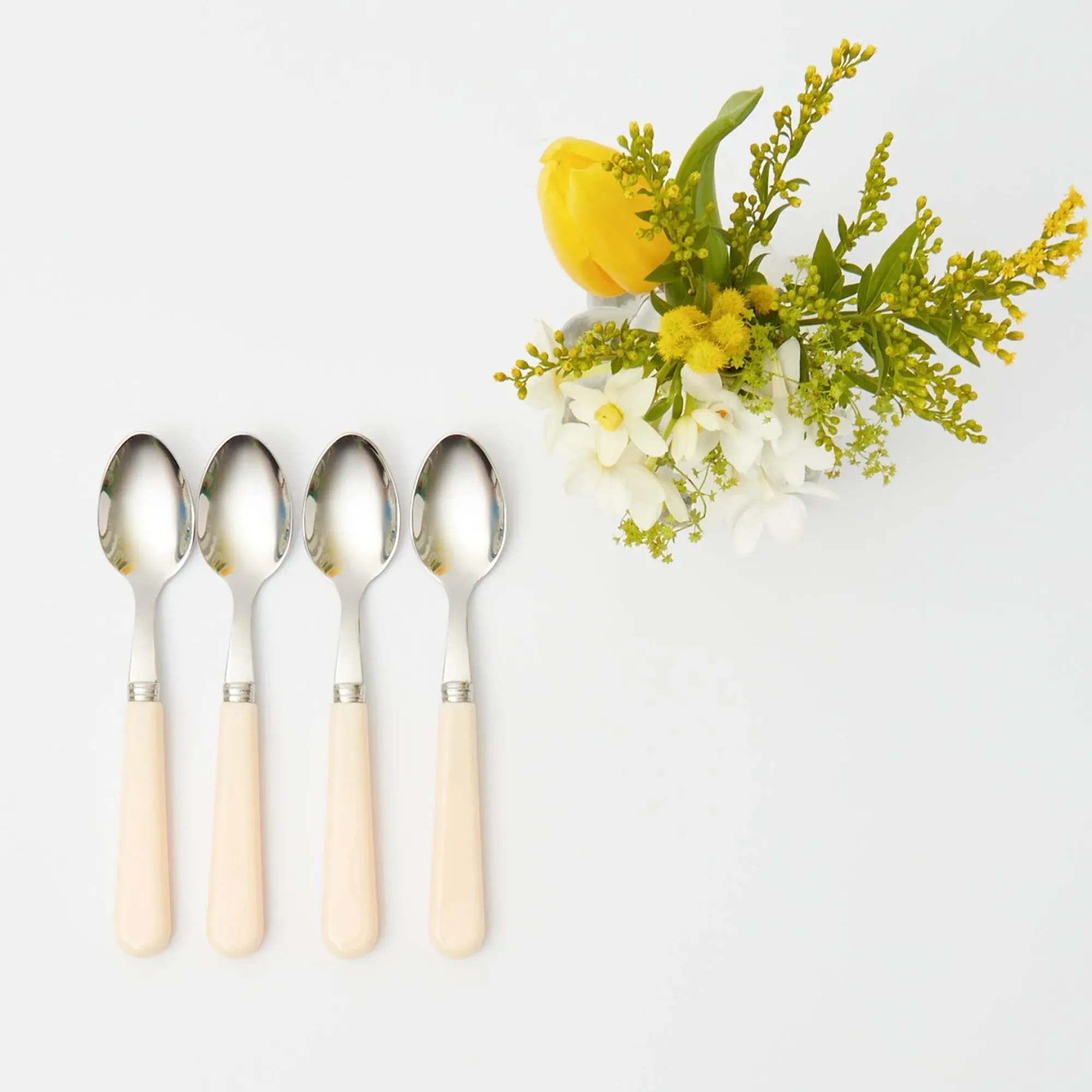 Ivory Teaspoons Set|Mrs. Alice Online