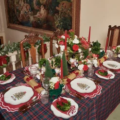 Katherine Berry Red Placemats (Set Of 4)|Mrs. Alice Outlet