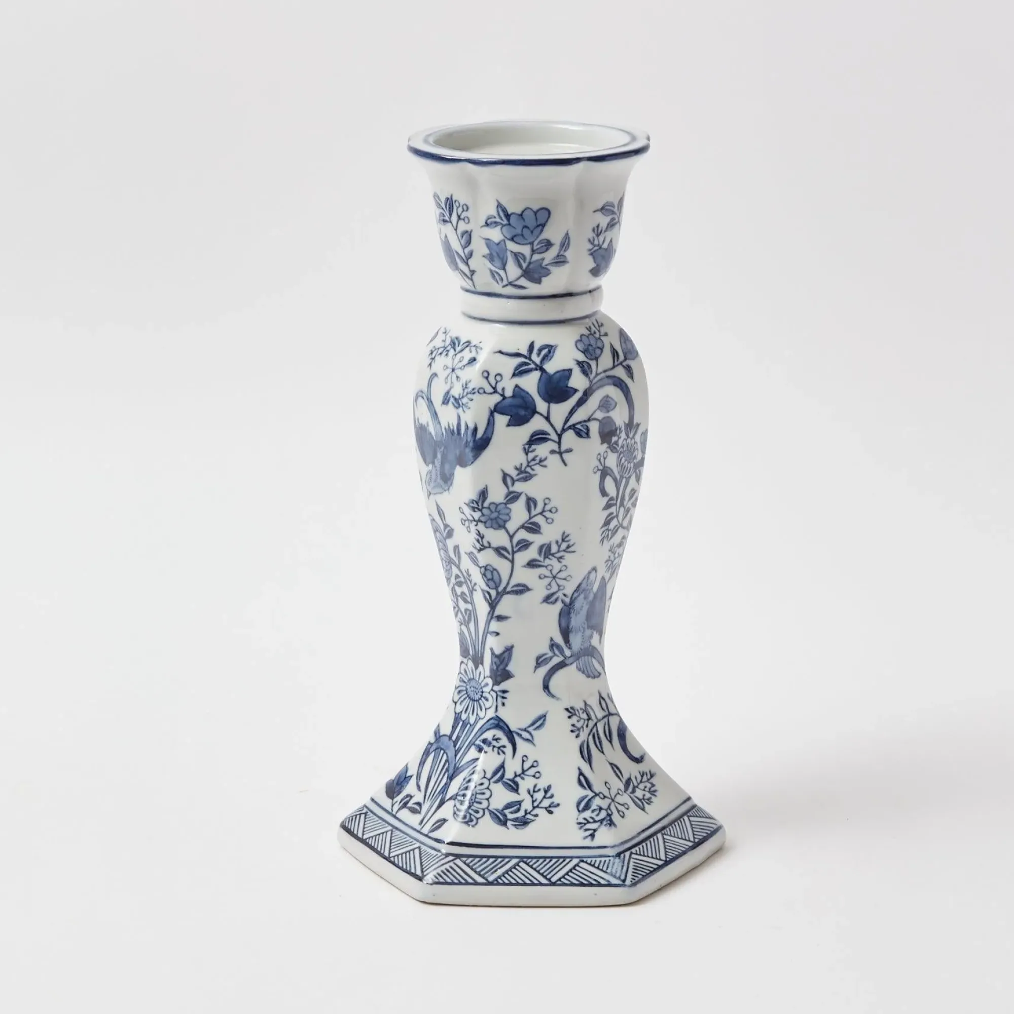 Large Chinoiserie Candle Holder|Mrs. Alice Clearance