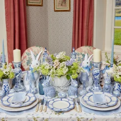 Large Chinoiserie Candle Holder|Mrs. Alice Clearance