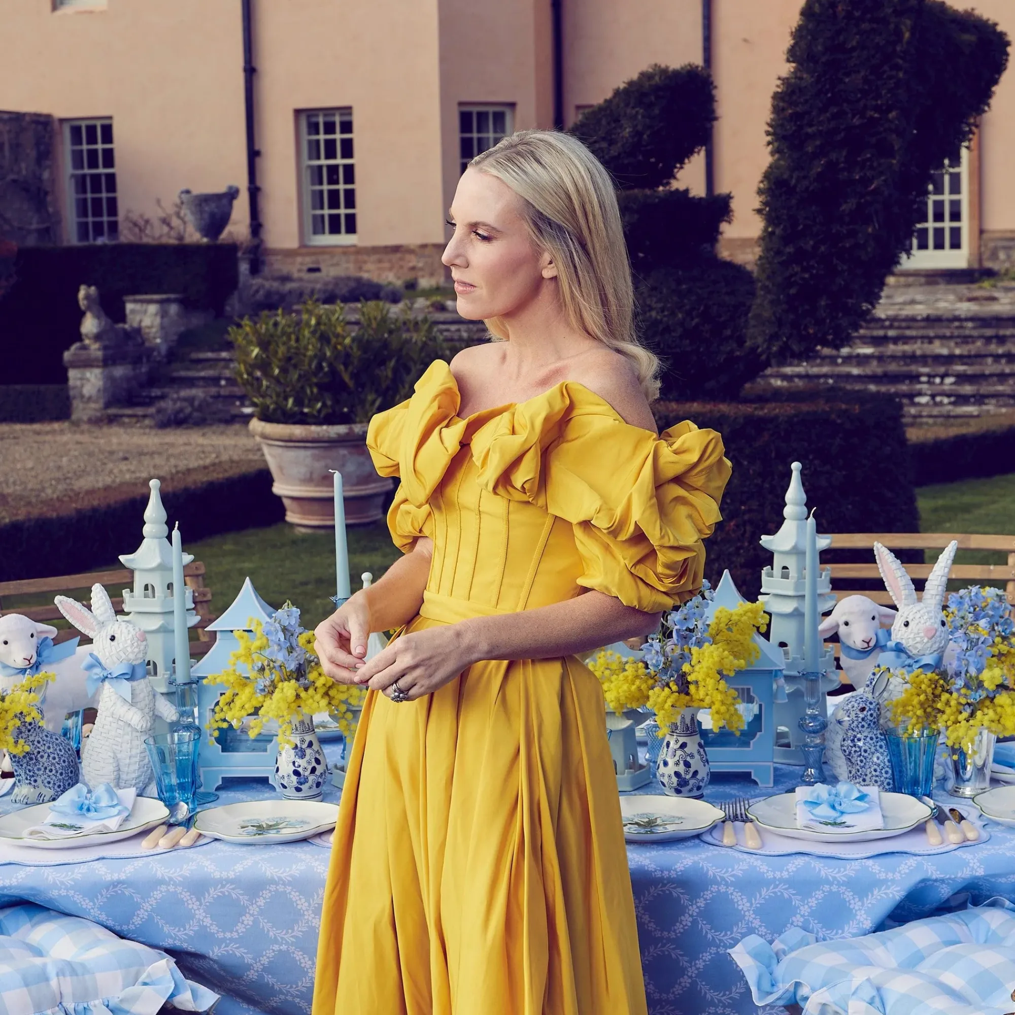 Large White Porcelain Pagoda|Mrs. Alice Sale