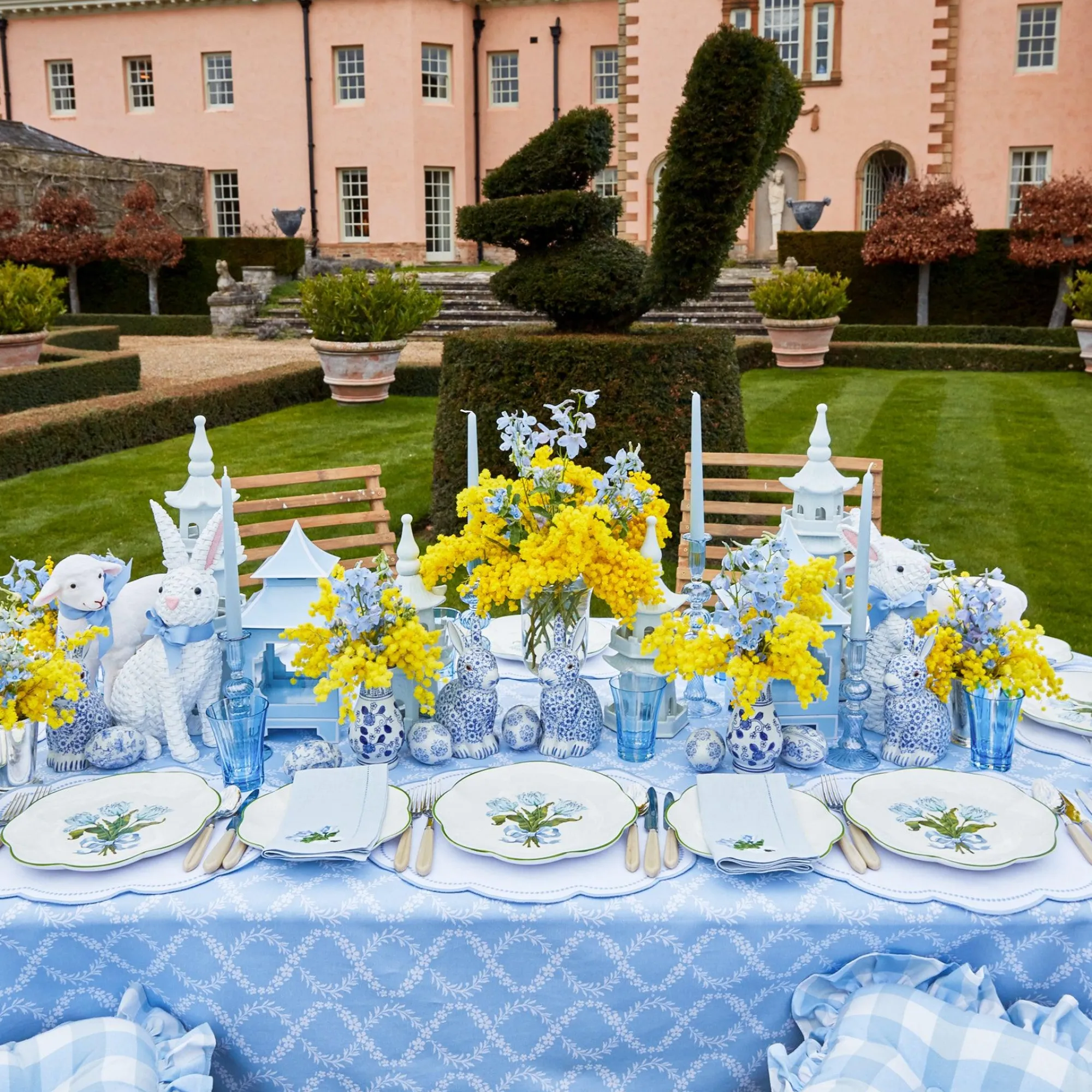 Large White Porcelain Pagoda|Mrs. Alice Sale