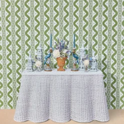 Large White Porcelain Pagodas (Pair)|Mrs. Alice Best