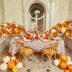 Leaves Of Autumn Tablecloth|Mrs. Alice Online