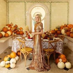 Leaves Of Autumn Tablecloth|Mrs. Alice Online