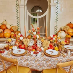 Leaves Of Autumn Tablecloth|Mrs. Alice Online