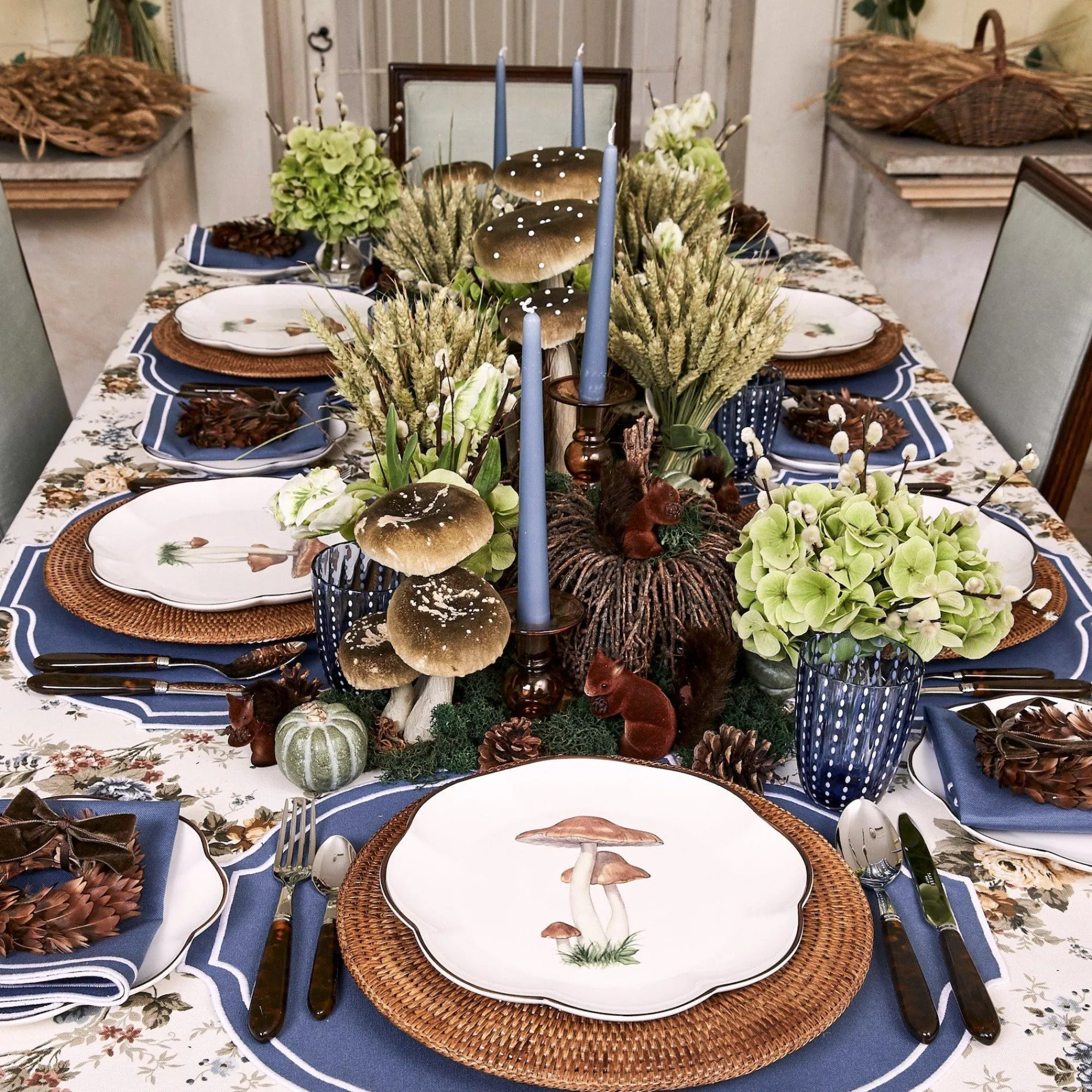 Liberty Blue Napkins (Set Of 4)|Mrs. Alice Best