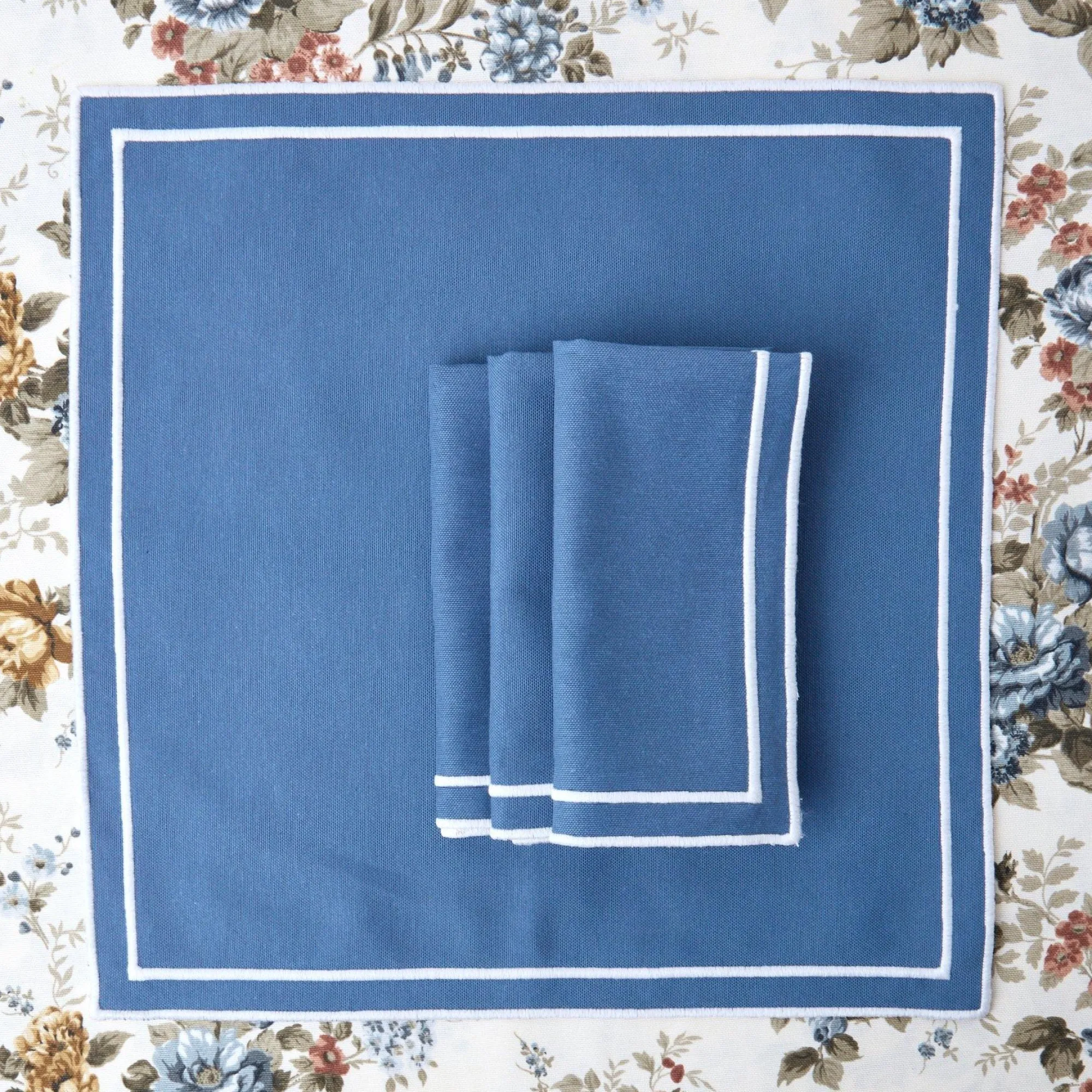 Liberty Blue Napkins (Set Of 4)|Mrs. Alice Best