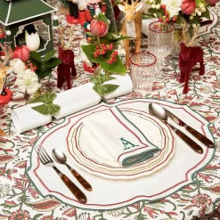 Liberty Candy Cane Napkins (Set Of 4)|Mrs. Alice New