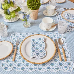 Light Brown Rattan Effect Cutlery (4Pcs)|Mrs. Alice Outlet