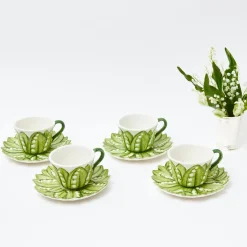 Lily Of The Valley Breakfast Cup & Saucer|Mrs. Alice