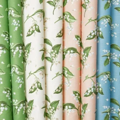 Lily Of The Valley Fabric|Mrs. Alice Clearance
