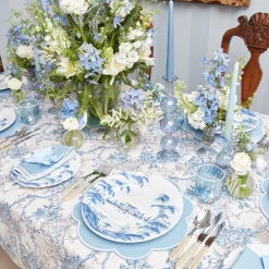 Madeline Azure Candle Holders (Pair)|Mrs. Alice