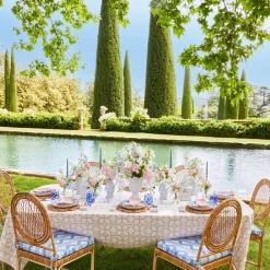 Mini White Rattan Pagoda Lanterns (Pair)|Mrs. Alice Best