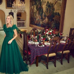 Christmas Tree Dinner Plate (Set Of 4)|Mrs. Alice Outlet