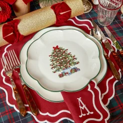 Christmas Tree Starter Plate|Mrs. Alice Best