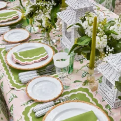 Nancy Bamboo Dinner & Starter Plates (Set Of 8)|Mrs. Alice Online