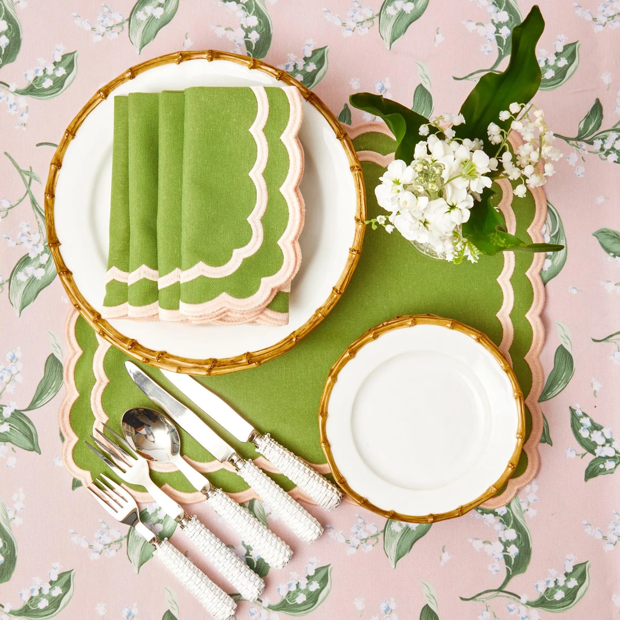 Nancy Bamboo Starter Plate (Set Of 4)|Mrs. Alice Discount