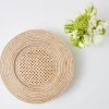 Natural Rattan Charger Plates (Set Of 4)|Mrs. Alice Hot