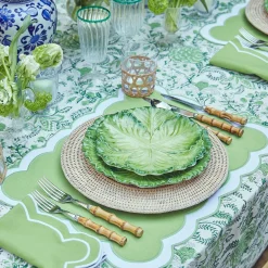 Natural Rattan Charger Plates (Set Of 4)|Mrs. Alice Hot