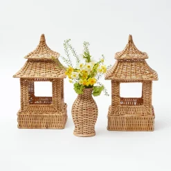 Natural Rattan Decoration Set|Mrs. Alice Hot