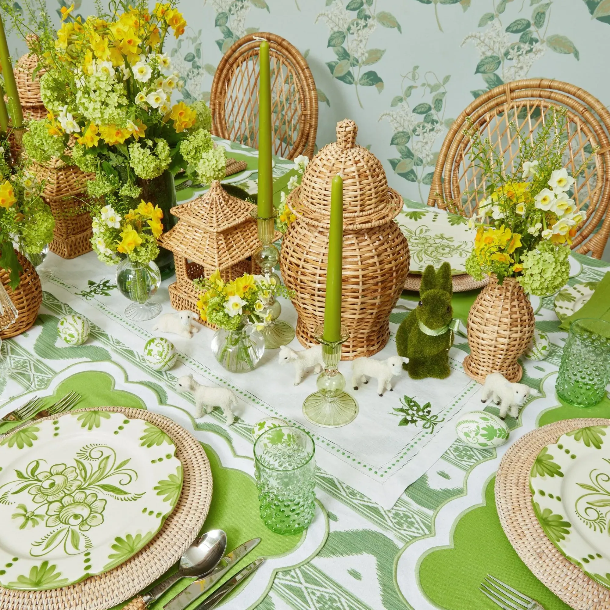 Natural Rattan Decoration Set|Mrs. Alice Online