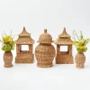 Natural Rattan Decoration Set|Mrs. Alice Sale