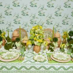 Natural Rattan Ginger Jar|Mrs. Alice