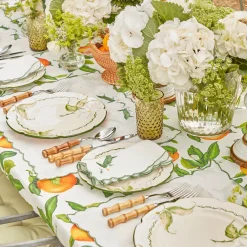 Olive Green Hobnail Glasses (Set Of 6)|Mrs. Alice Outlet