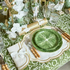 Olive Pheasant Tablecloth|Mrs. Alice Outlet