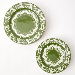 Olive Valencia Dinner Plate|Mrs. Alice New