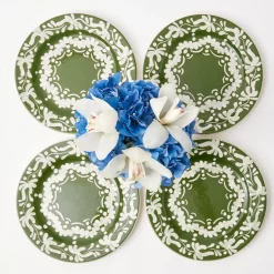 Olive Valencia Starter Plate (Set Of 4)|Mrs. Alice Outlet