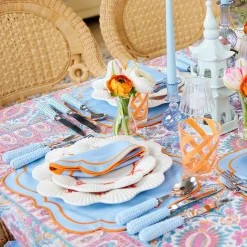 Orange Swirl Outdoor Glasses (Set Of 6)|Mrs. Alice Discount