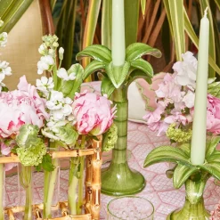 Palm Leaf Candle Holder (Large)|Mrs. Alice Hot