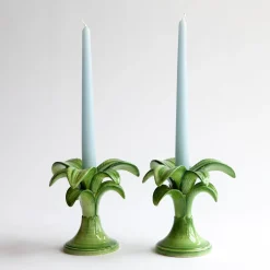 Palm Leaf Candle Holder (Small)|Mrs. Alice Discount