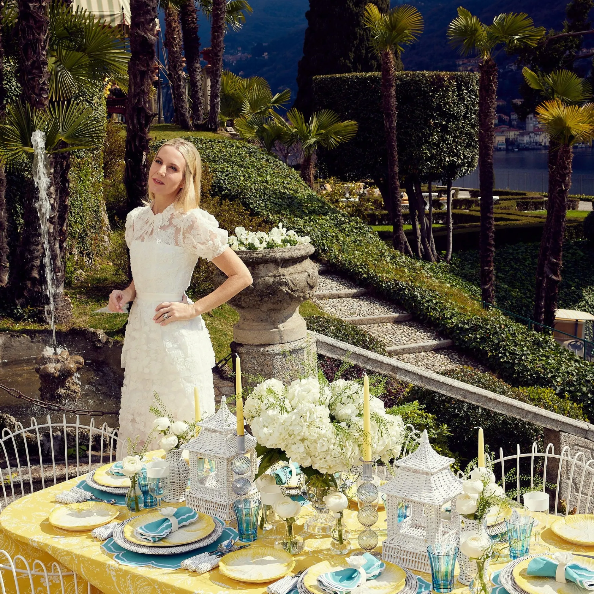 Pastel Yellow Candles (Set Of 8)|Mrs. Alice Clearance