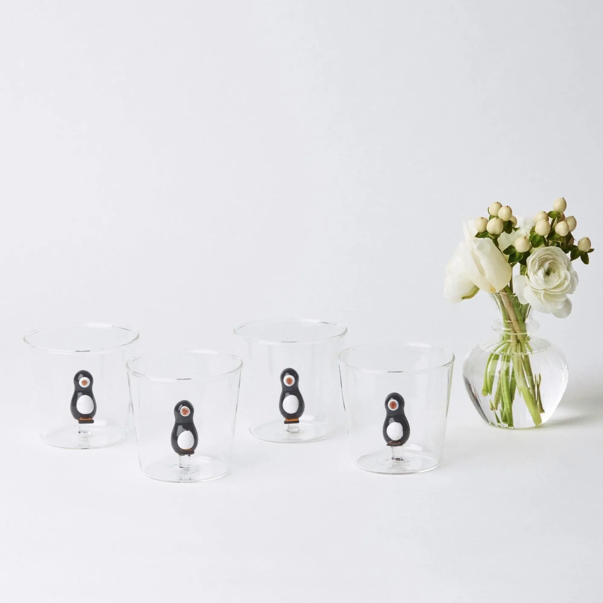 Penguin Water Glasses And Jug Set|Mrs. Alice Best