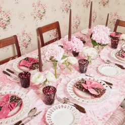 Personalised Dusty Pink Napkin Bow|Mrs. Alice Clearance