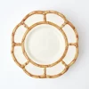 Petal Bamboo Ceramic Dinner Plate|Mrs. Alice