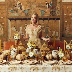 Petal Bamboo Ceramic Starter Plate|Mrs. Alice Hot