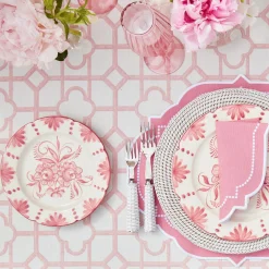 Pink Bamboo & Amelie Linen Set|Mrs. Alice Outlet