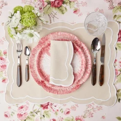 Pink Capri Lettuce Starter Plate (Set Of 4)|Mrs. Alice
