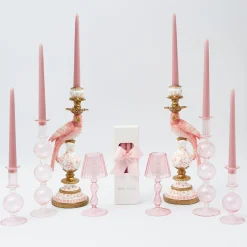 Pink Parrot Candlescape|Mrs. Alice Outlet