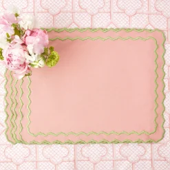 Pink Penelope Placemats (Set Of 4)|Mrs. Alice Sale