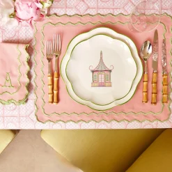Pink Penelope Placemats (Set Of 4)|Mrs. Alice Sale