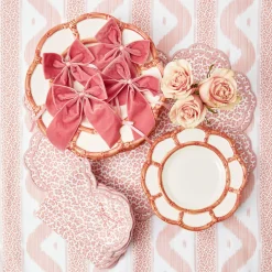 Pink Petal Bamboo Starter Plate|Mrs. Alice