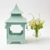 Pistachio Green Pagoda Lantern|Mrs. Alice