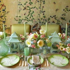 Pistachio Green Pagoda Lantern|Mrs. Alice